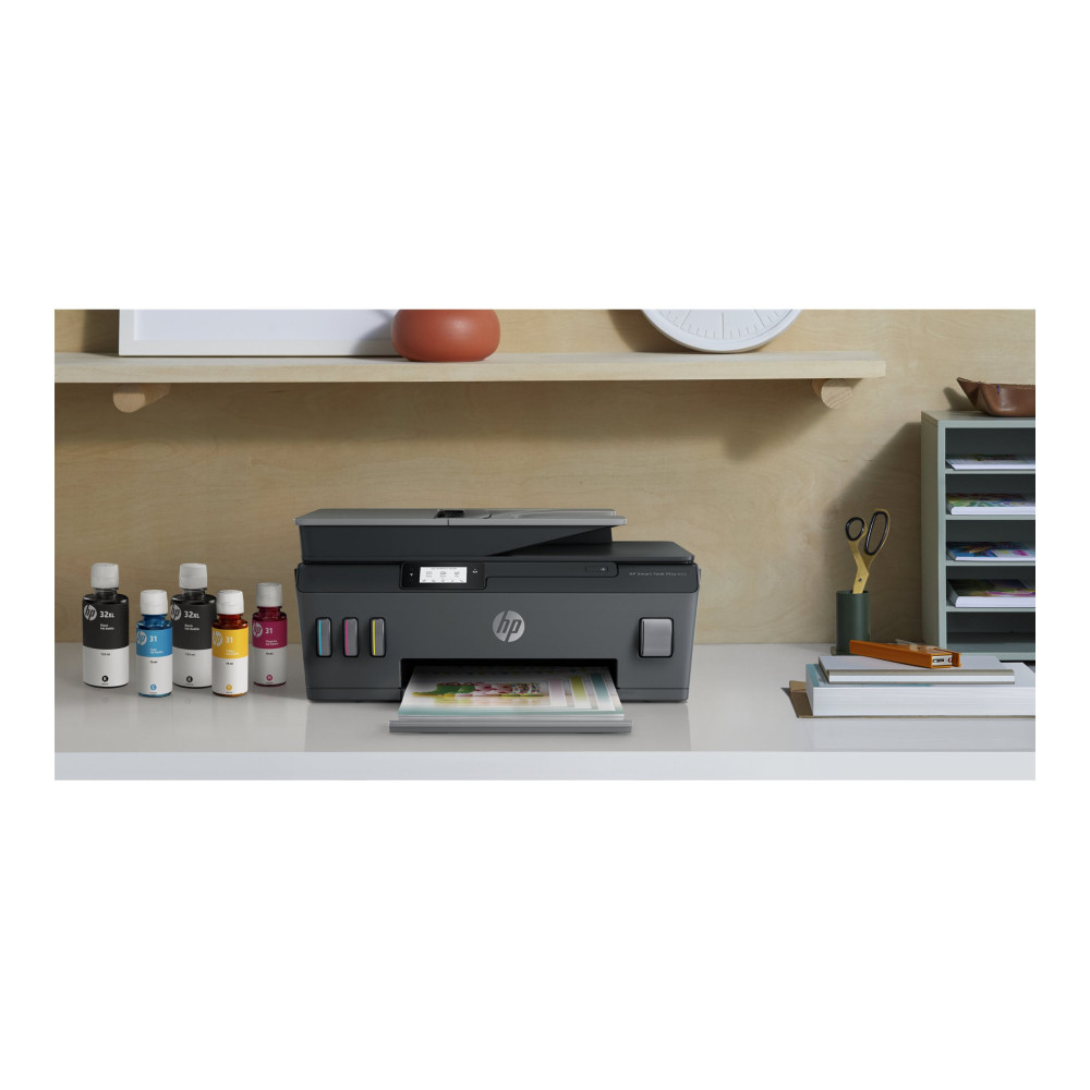 Produktbild för HP Smart Tank Plus 655 Wireless All-in-One - multifunktionsskrivare - färg