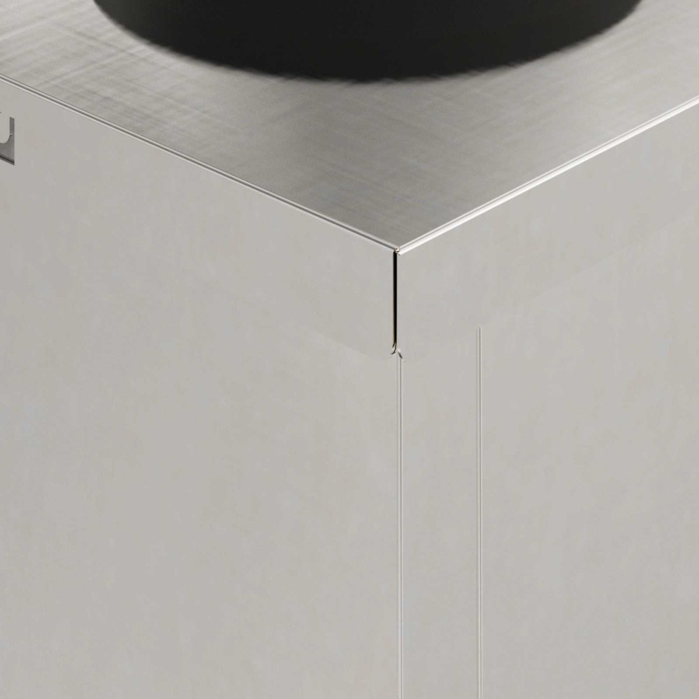 Produktbild för Solar LED Stig Ljus 2 pcs Silver Rostfritt stål