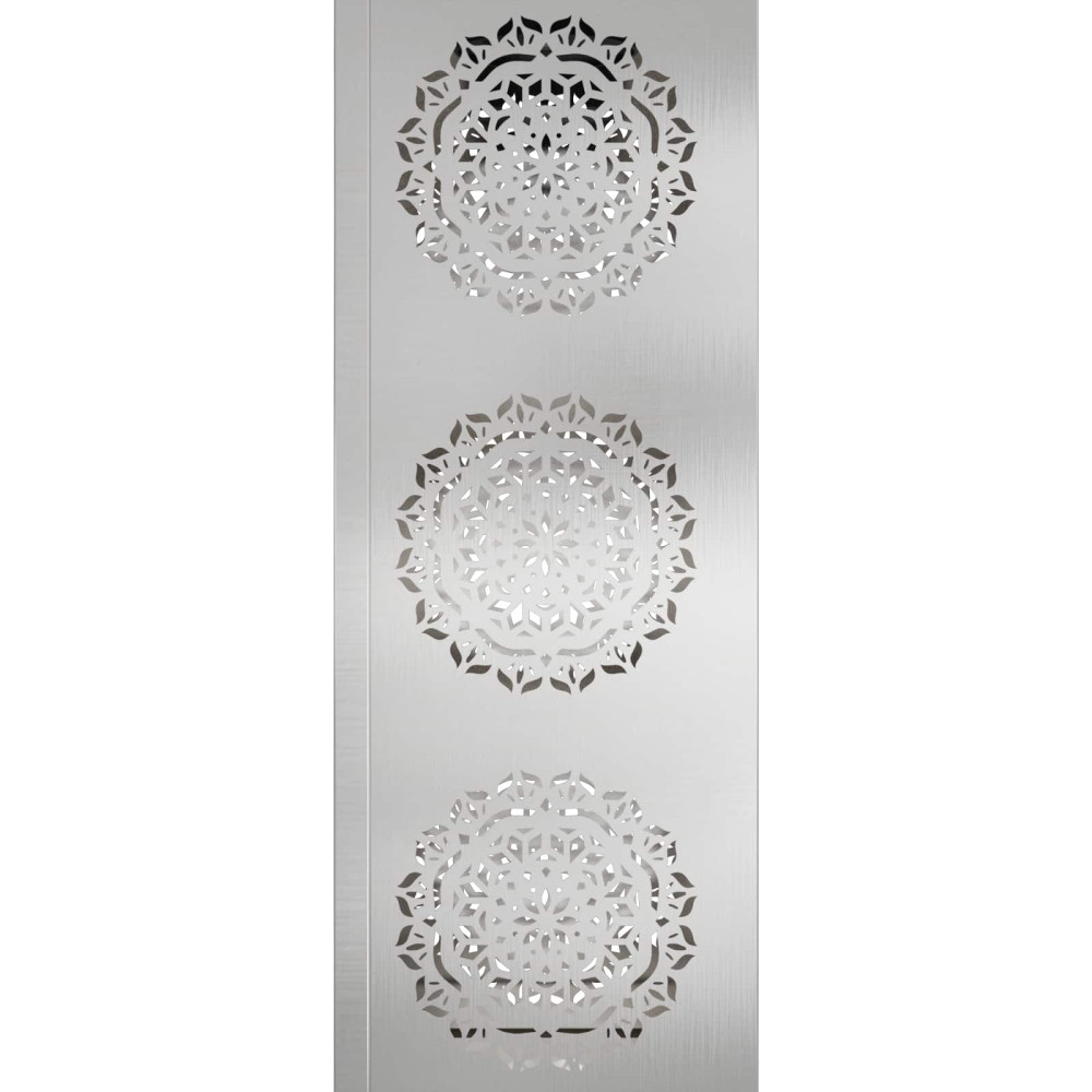 Produktbild för Solar LED Stig Ljus 2 pcs Silver Rostfritt stål