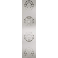 Produktbild för Solar LED Stig Ljus 2 pcs Silver Rostfritt stål