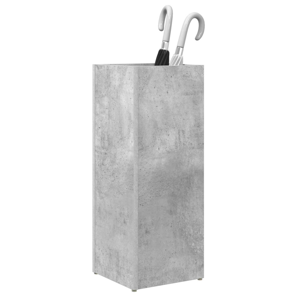 Produktbild för Förvaringskrok & Ställ med lagring Betonggrå 25 x 24,5 x 64 cm