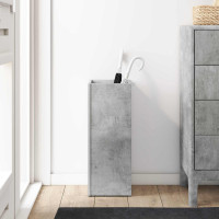 Produktbild för Förvaringskrok & Ställ med lagring Betonggrå 25 x 24,5 x 64 cm