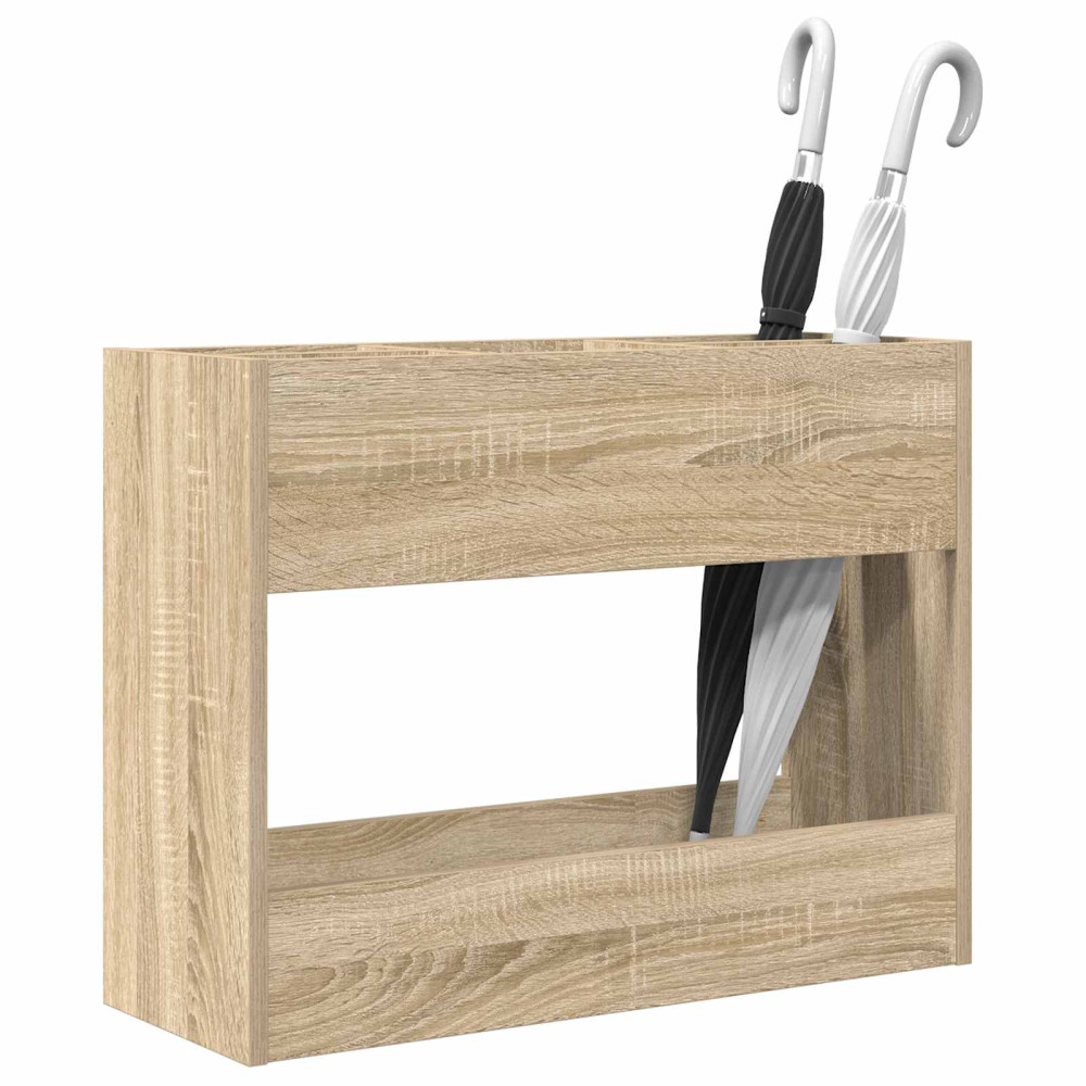 Produktbild för Förvaringskrok & Ställ med lagring Sonoma-ek 65 x 24 x 50 cm