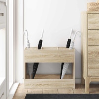 Produktbild för Förvaringskrok & Ställ med lagring Sonoma-ek 65 x 24 x 50 cm