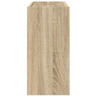 Produktbild för Förvaringskrok & Ställ med lagring Sonoma-ek 65 x 24 x 50 cm