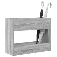 Produktbild för Förvaringskrok & Ställ med lagring Grå Sonoma 65 x 24 x 50 cm
