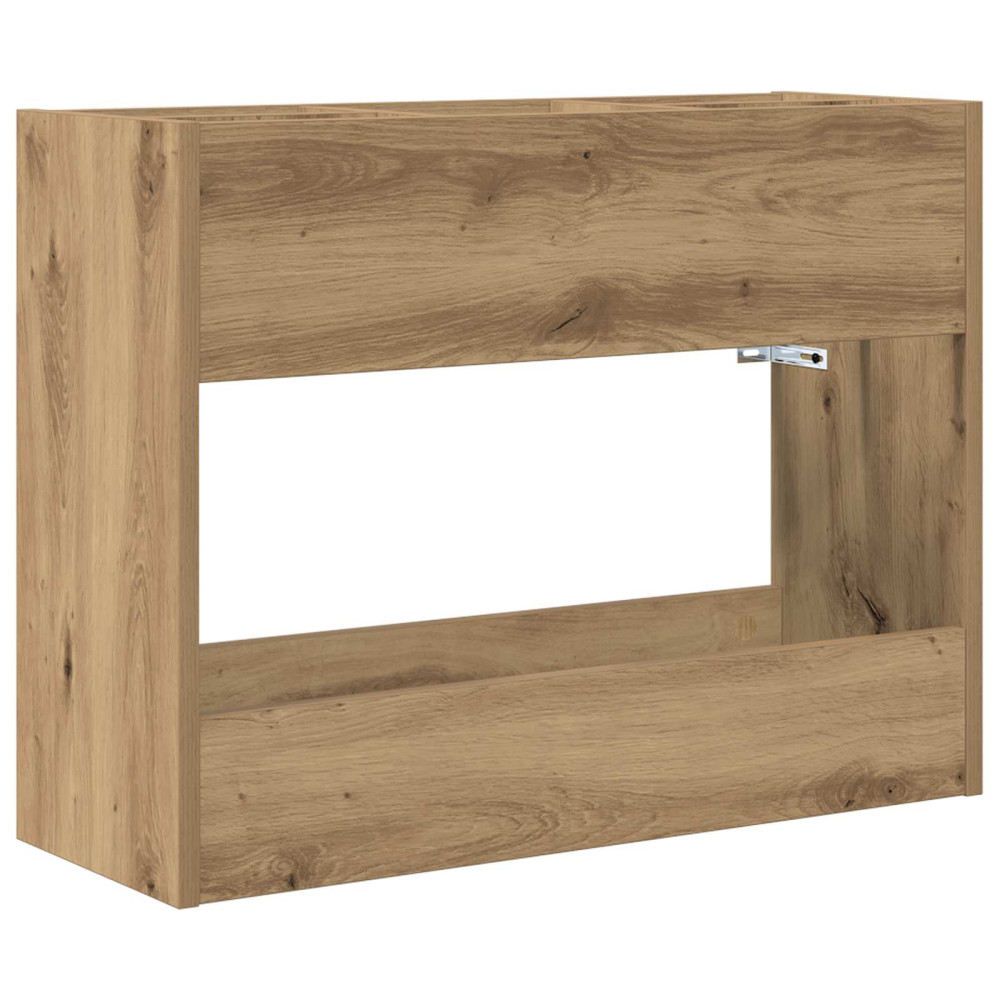 Produktbild för Förvaringskrok & Ställ med lagring Artisan Ek 65 x 24 x 50 cm