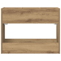 Produktbild för Förvaringskrok & Ställ med lagring Artisan Ek 65 x 24 x 50 cm