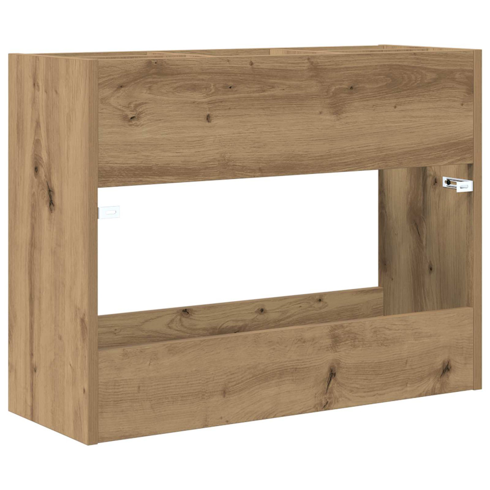 Produktbild för Förvaringskrok & Ställ med lagring Artisan Ek 65 x 24 x 50 cm