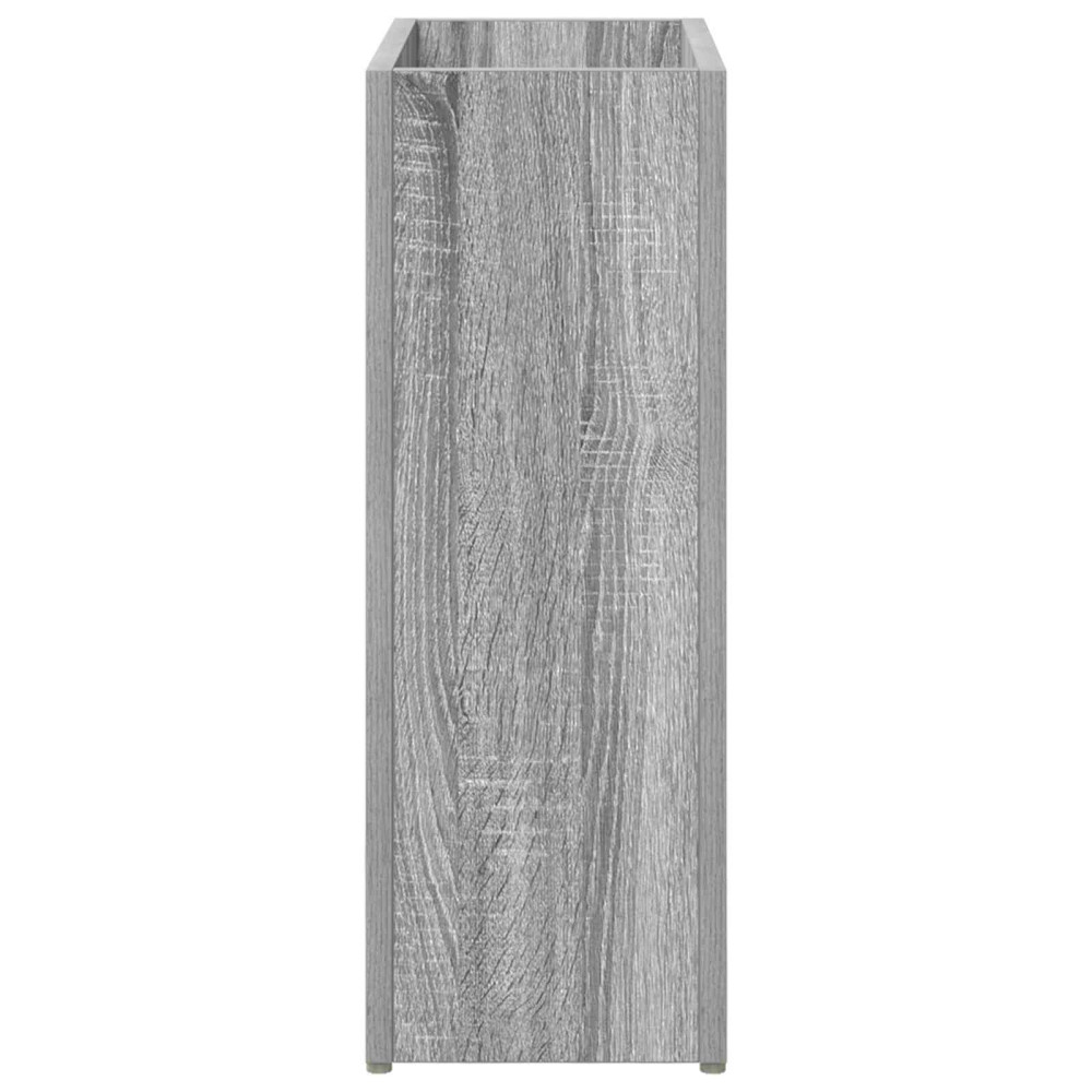 Produktbild för Förvaringskrok & Ställ med lagring Grå Sonoma 40 x 20 x 55,5 cm