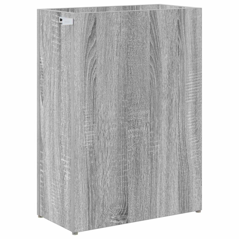 Produktbild för Förvaringskrok & Ställ med lagring Grå Sonoma 40 x 20 x 55,5 cm