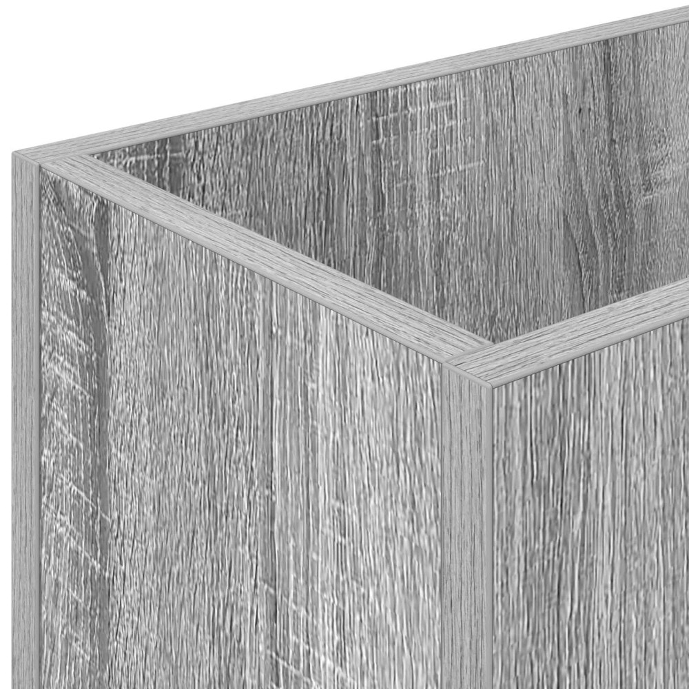 Produktbild för Förvaringskrok & Ställ med lagring Grå Sonoma 40 x 20 x 55,5 cm