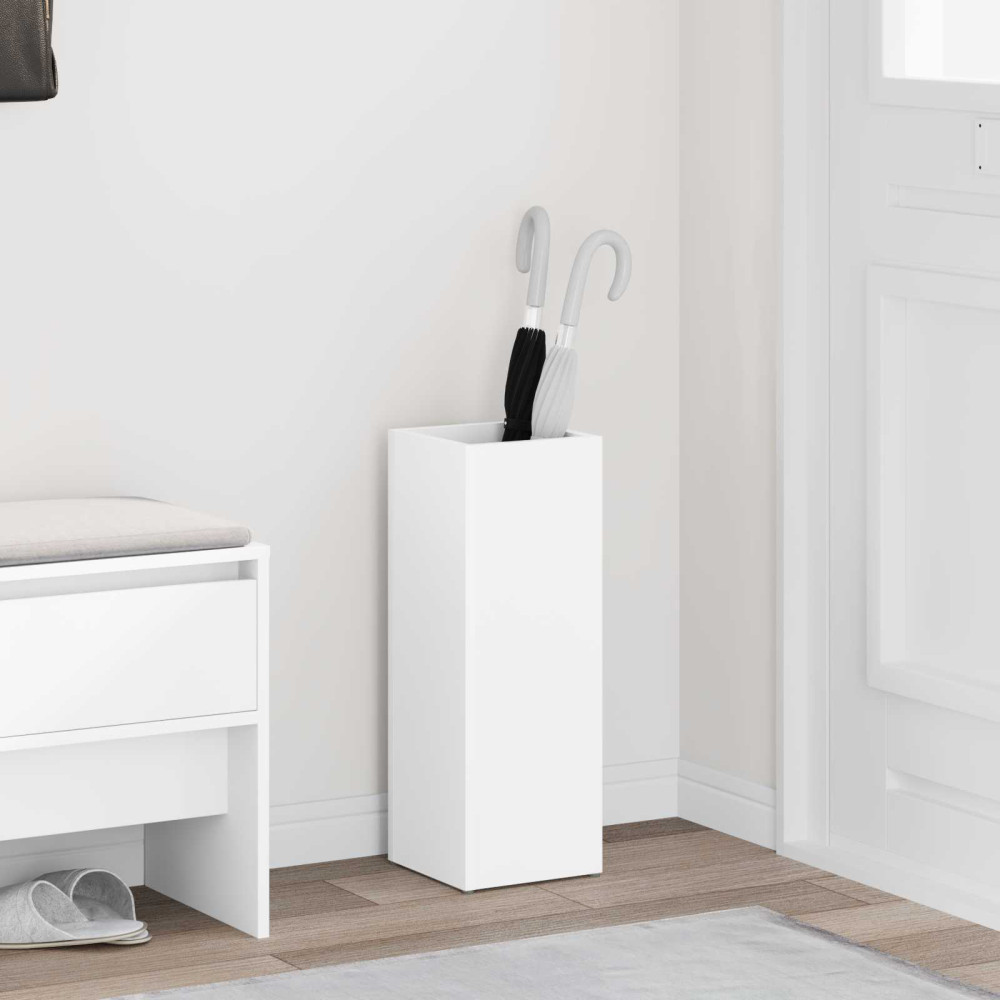 Produktbild för Förvaringskrok & Ställ Vit 20 x 20 x 55,5 cm Konstruerat trä