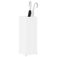 Produktbild för Förvaringskrok & Ställ Vit 20 x 20 x 55,5 cm Konstruerat trä