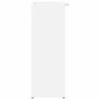 Produktbild för Förvaringskrok & Ställ Vit 20 x 20 x 55,5 cm Konstruerat trä