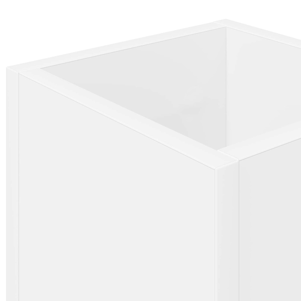 Produktbild för Förvaringskrok & Ställ Vit 20 x 20 x 55,5 cm Konstruerat trä