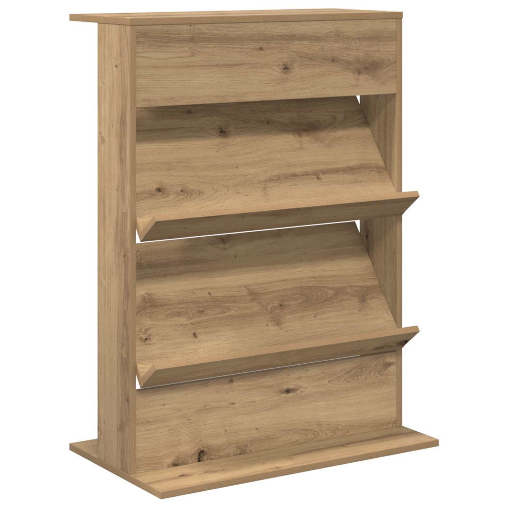 Produktbild för Tidningshylla Artisan Ek 70 x 41 x 96 cm Konstruerat trä