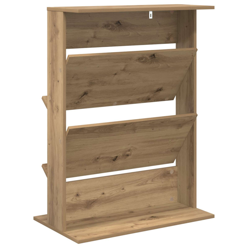 Produktbild för Tidningshylla Artisan Ek 70 x 41 x 96 cm Konstruerat trä