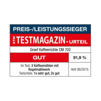 Produktbild för Graef CM 702 - kaffekvarn - grå