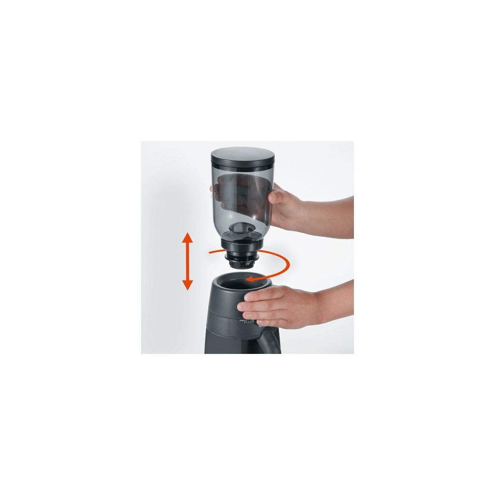 Produktbild för Graef CM 702 - kaffekvarn - grå