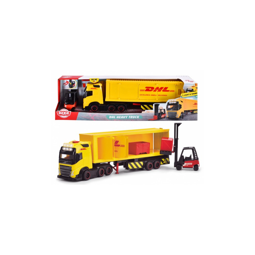Produktbild för Dickie Toys Lastbilar modell Volvo Färdiga modell lastbilar...