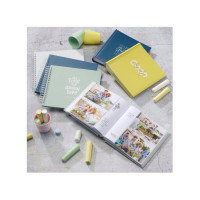 Produktbild för Hama Good Things, Gul, 100 ark, 10 x 15, Spiralbindning, 100...