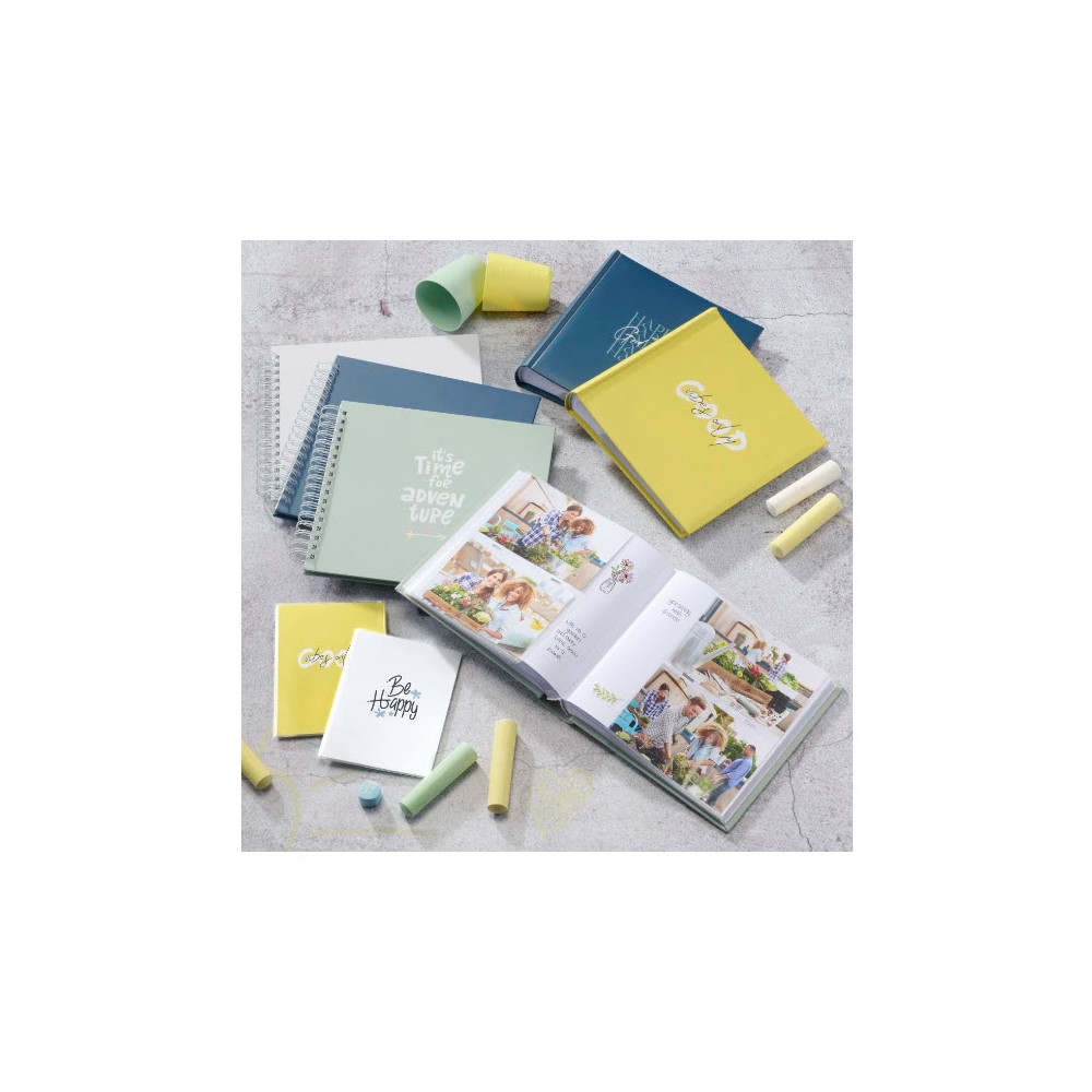 Produktbild för Hama Good Things, Gul, 100 ark, 10 x 15, Spiralbindning, 100...