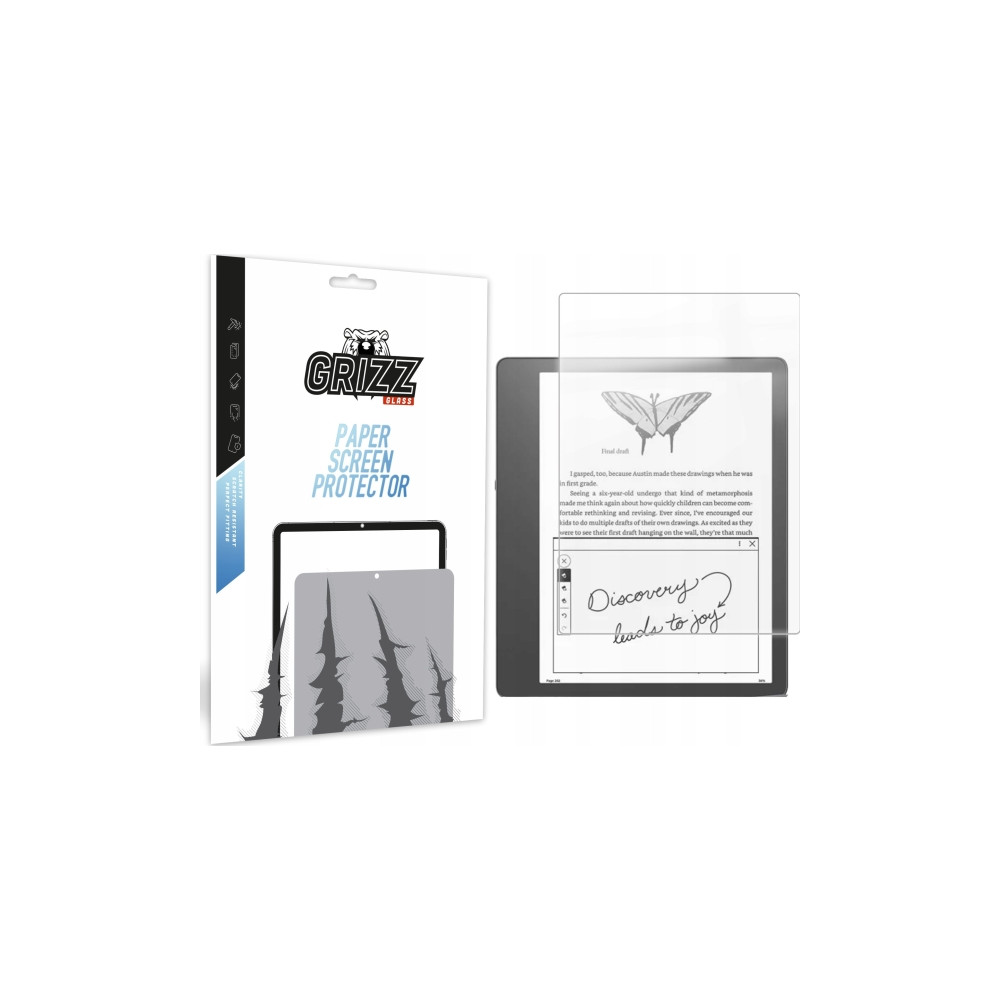 Produktbild för GrizzGlass matt film PaperScreen till Amazon Kindle Scribe 1...