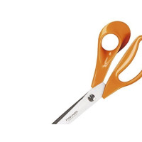 Produktbild för Fiskars 111050, Vuxen, Rakt snitt, Single, Orange, Rostfritt...