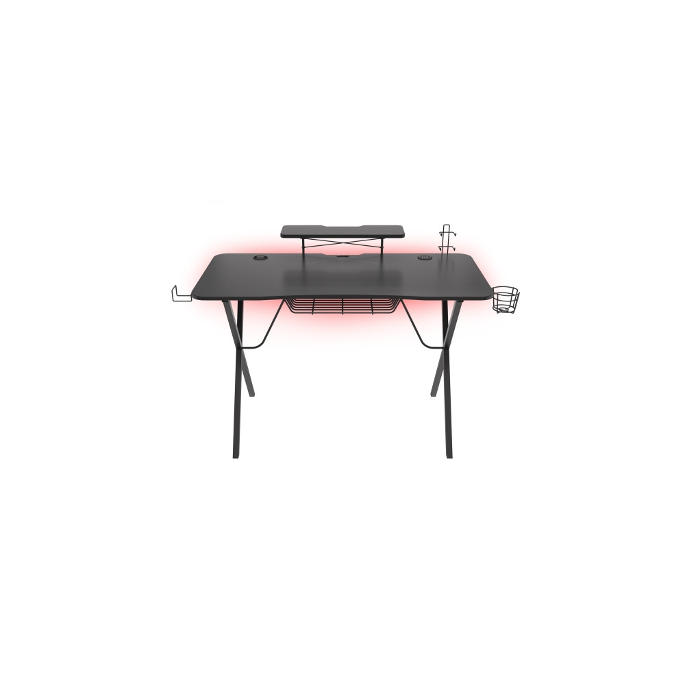 Produktbild för Genesis Holm 300 RGB - bord - rectangular with contoured corners - svart