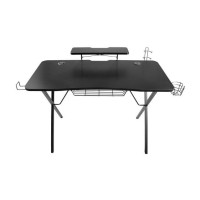 Produktbild för Genesis Holm 300 RGB - bord - rectangular with contoured corners - svart