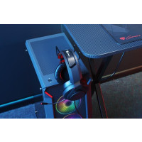 Produktbild för Genesis Holm 300 RGB - bord - rectangular with contoured corners - svart