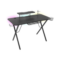 Produktbild för Genesis Holm 300 RGB - bord - rectangular with contoured corners - svart