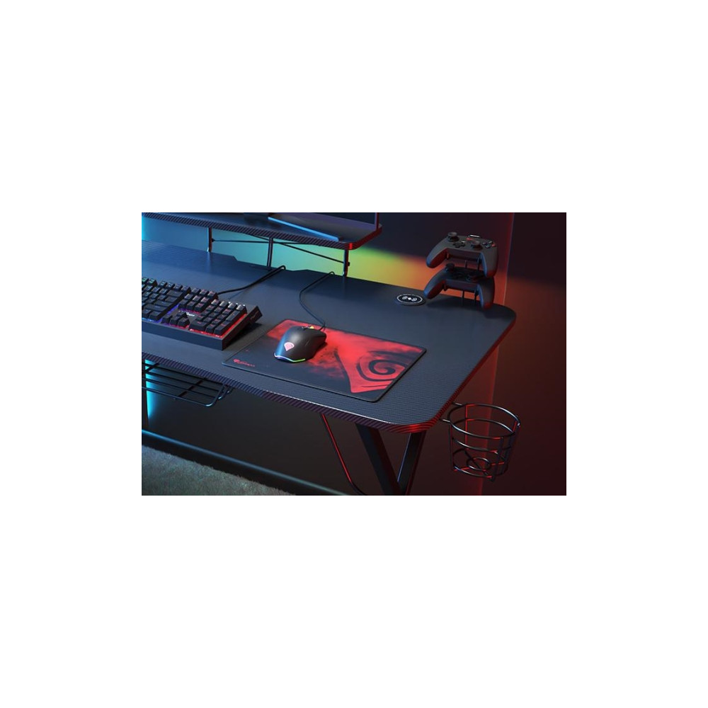 Produktbild för Genesis Holm 300 RGB - bord - rectangular with contoured corners - svart
