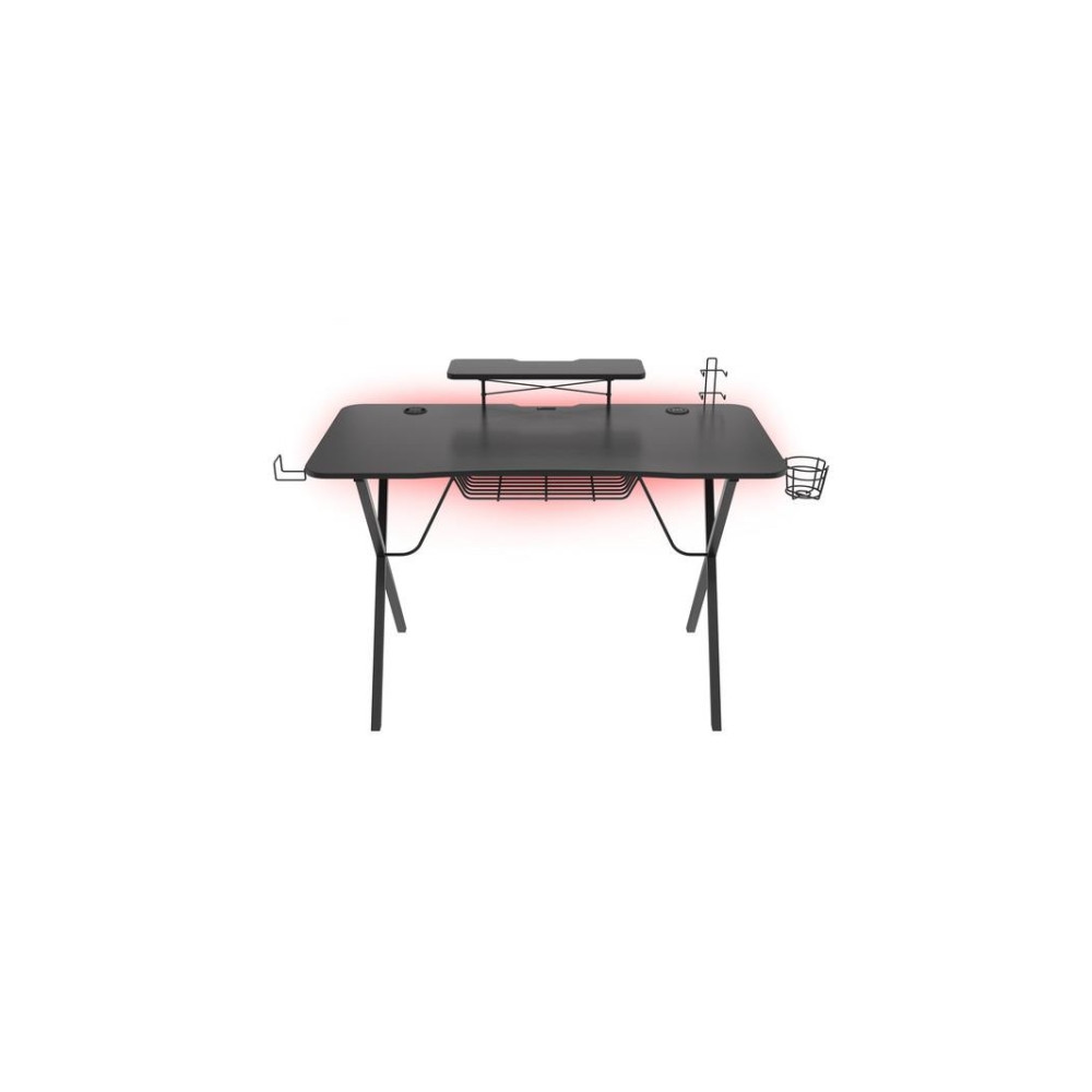 Produktbild för Genesis Holm 300 RGB - bord - rectangular with contoured corners - svart