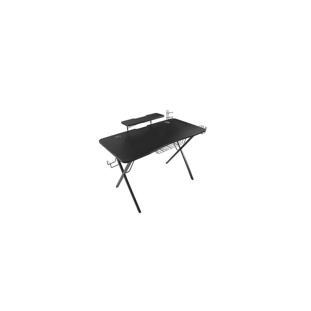 Produktbild för Genesis Holm 300 RGB - bord - rectangular with contoured corners - svart
