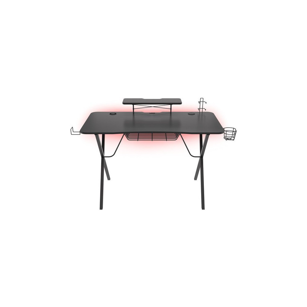 Produktbild för Genesis Holm 300 RGB - bord - rectangular with contoured corners - svart