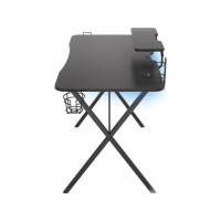 Produktbild för Genesis Holm 300 RGB - bord - rectangular with contoured corners - svart