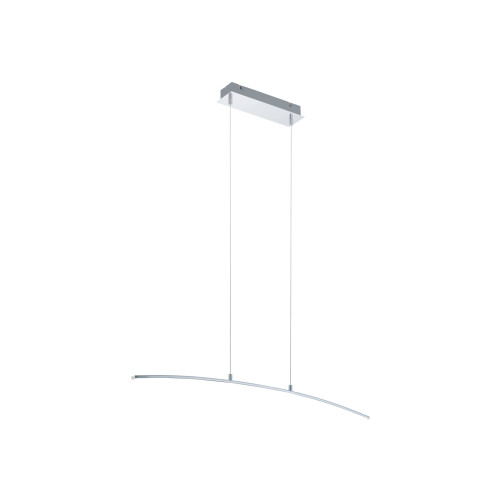 EGLO Eglo Lasana - hängande lampa - LED - 14 W - varmt vitt ljus - 3000 K - vit, krom