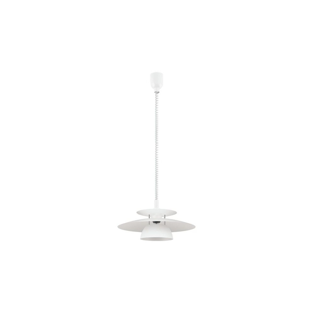Produktbild för Eglo Brenda - hängande lampa - E27 - vit, krom