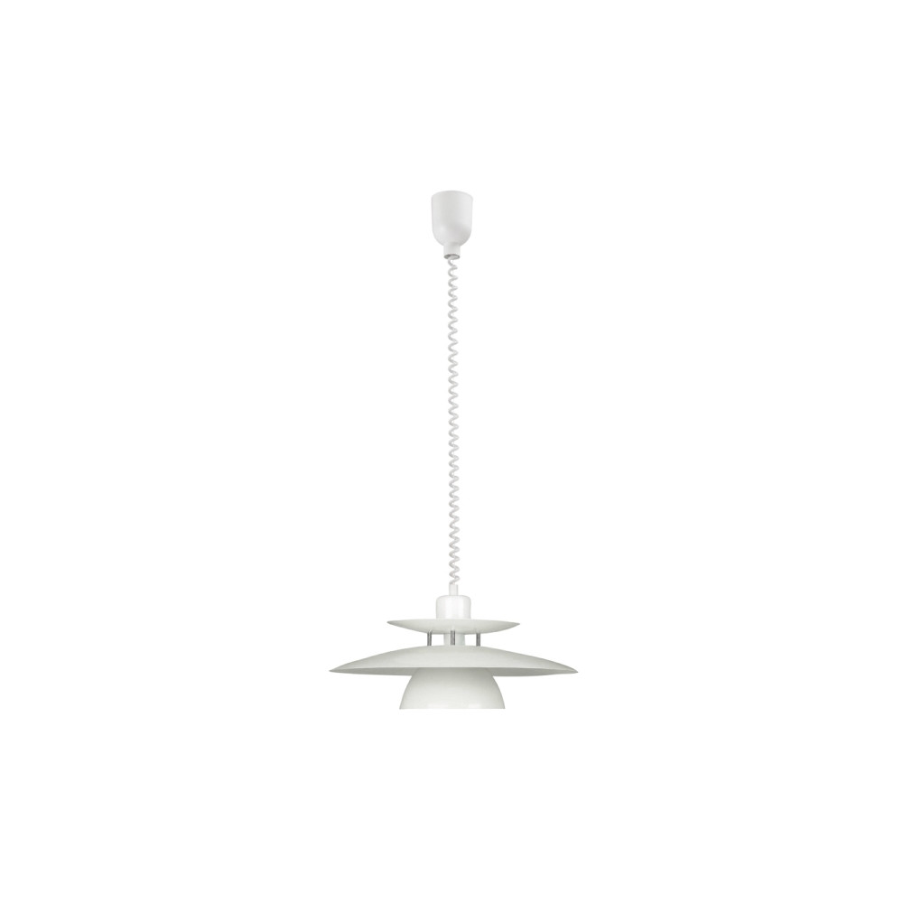 Produktbild för Eglo Brenda - hängande lampa - E27 - vit, krom