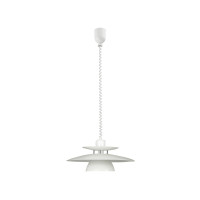 Produktbild för Eglo Brenda - hängande lampa - E27 - vit, krom