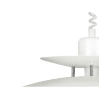Produktbild för Eglo Brenda - hängande lampa - E27 - vit, krom