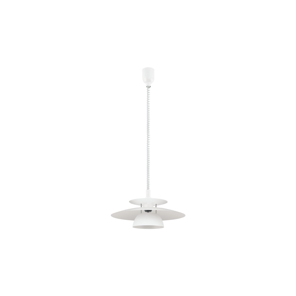 Produktbild för Eglo Brenda - hängande lampa - E27 - vit, krom