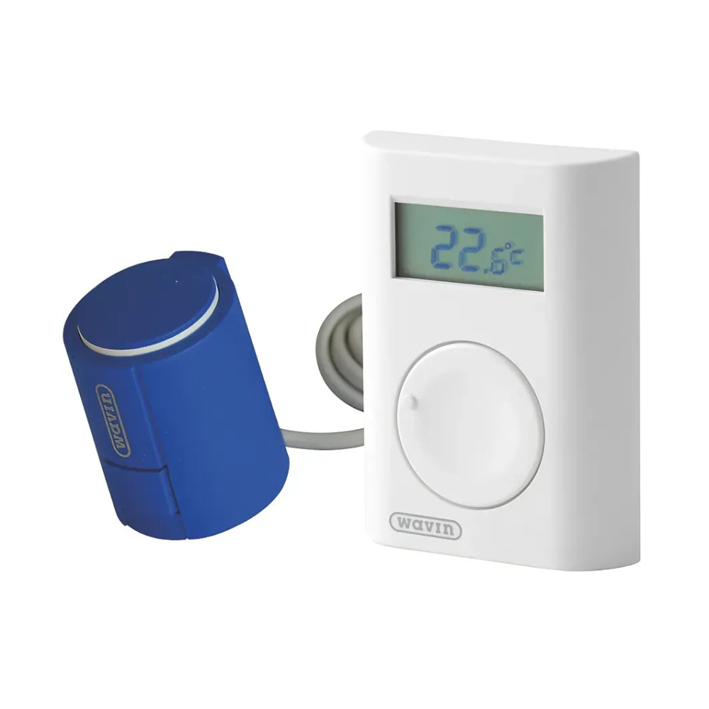Produktbild för Wavin AHC9000 Trådlös rumstermostat med infraröd sensor och...