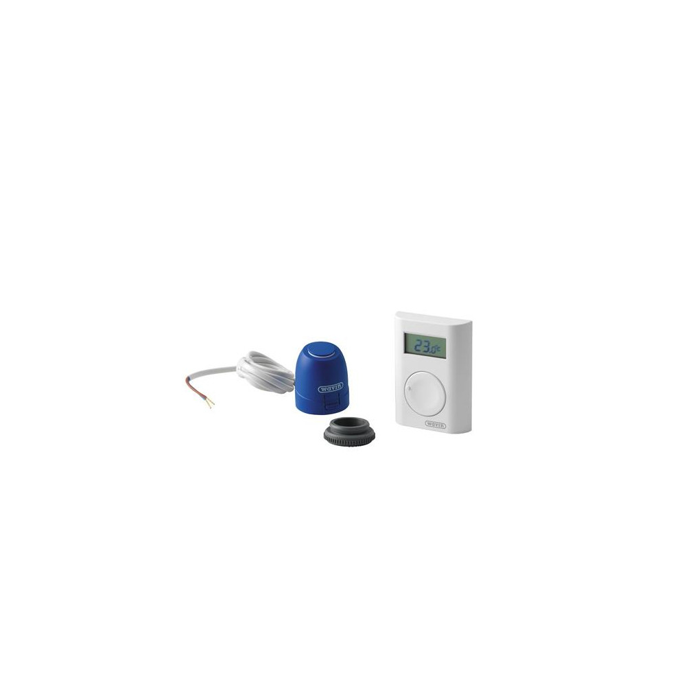 Produktbild för Wavin AHC9000 Trådlös rumstermostat med infraröd sensor och...