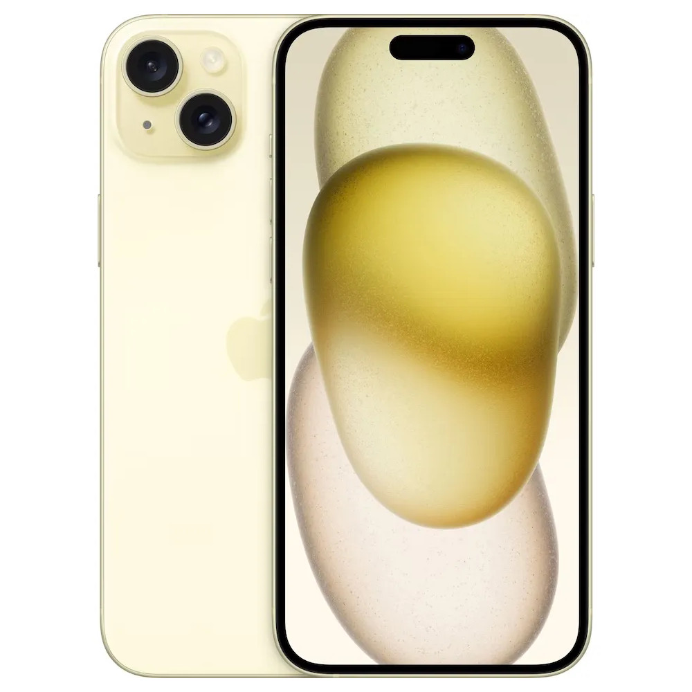 Produktbild för Apple iPhone 15 Plus - gul - 5G smartphone - 512 GB - GSM