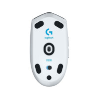Produktbild för Logitech G G305 - mus - 2.4 GHz - vit