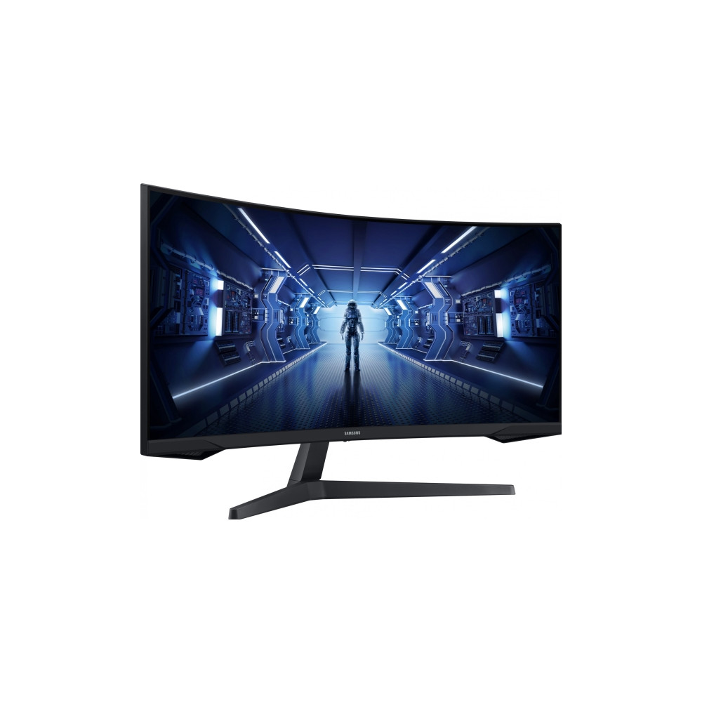 Produktbild för Samsung Odyssey G5 C34G55TWWP - G55T Series - LED-skärm - böjd - 34" - HDR