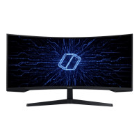 Produktbild för Samsung Odyssey G5 C34G55TWWP - G55T Series - LED-skärm - böjd - 34" - HDR